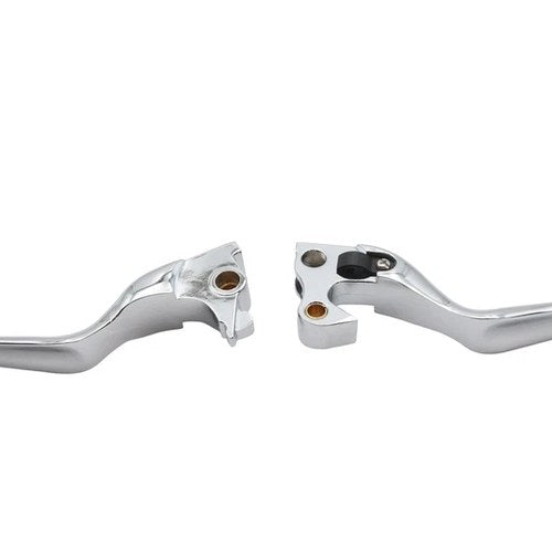 Chrome Hand Lever Set for Harley-Davidson