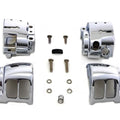 Handlebar Control Switch Housing Kit Chrome for Harley-Davidson