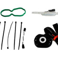OE XL Fuel Gauge Kit Black for Harley-Davidson
