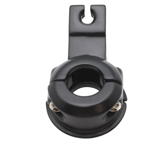 Hand Lever Bracket with Clamp Black for Harley-Davidson