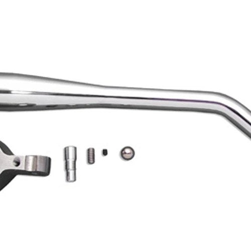 Chrome Kickstand Assembly Weld-On Type for Harley-Davidson