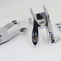 OE Chrome Driver Footboard Mount Kit for Harley-Davidson