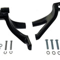 Standard Forward Control Mount Kit Black for Harley-Davidson