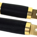 Caliber Brass Passenger Footpeg Set for Harley-Davidson