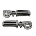 Chrome Railer Style Footpeg Set for Harley-Davidson