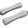 Chrome Contour End Footpeg Set for Harley-Davidson
