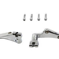 Rear Footpeg Mount Set Chrome for Harley-Davidson