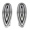 Billet Footboard Set Chrome for Harley-Davidson