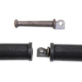 Bates Passenger Footpeg Set Zinc for Harley-Davidson