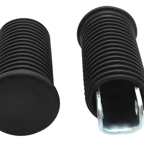 Replica Driver Footpeg Set Zinc Plated for Harley-Davidson