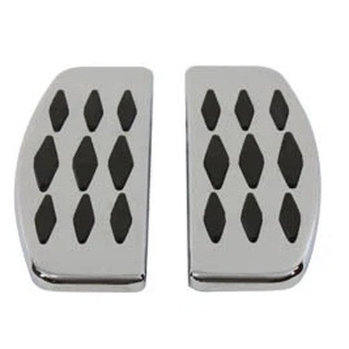 Driver Footboard Set with Diamond Design for Harley-Davidson