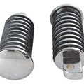 O-Ring Style Footpeg Set Chrome for Harley-Davidson