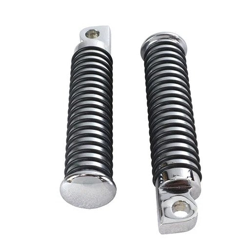 O-Ring Style Extended Footpeg Set Chrome for Harley-Davidson