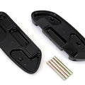 Passenger Footboard Set Black for Harley-Davidson