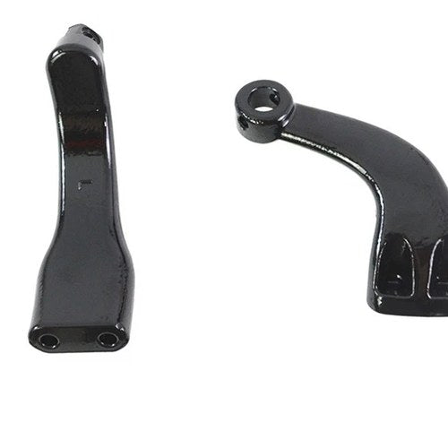 Driver Footpeg Mount Set Black for Harley-Davidson
