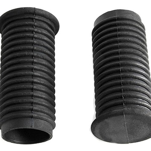 Driver Footpeg Rubber Black Set for Harley-Davidson