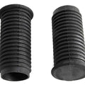 Driver Footpeg Rubber Black Set for Harley-Davidson