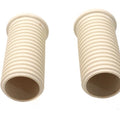 Driver Footpeg Rubber Set White for Harley-Davidson