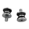 Flush Mount Top Triple Tree Bushing Kit Chrome for Harley-Davidson
