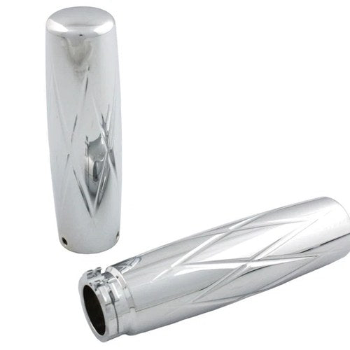 Billet Diamond Style Grip Set for Harley-Davidson