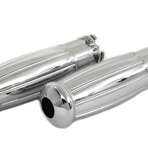 Billet Vintage Grip Set for Harley-Davidson
