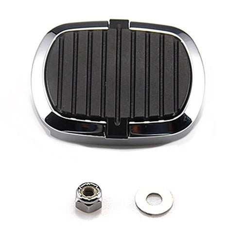 Small Brake Pedal Pad Chrome for Harley-Davidson