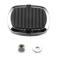 Small Brake Pedal Pad Chrome for Harley-Davidson