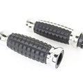 Alligator Style Grip Set Chrome for Harley-Davidson