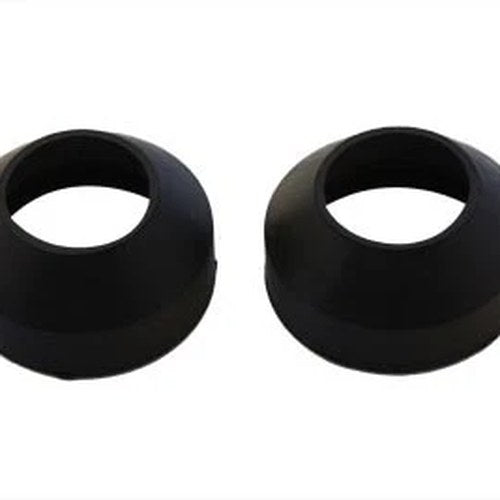 Rubber Fork Boots Black for Harley-Davidson