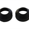 Rubber Fork Boots Black for Harley-Davidson