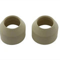 35mm Rubber Fork Boots White for Harley-Davidson