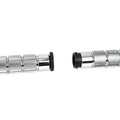 Chrome Retro Throttle by Wire Grip Set for Harley-Davidson