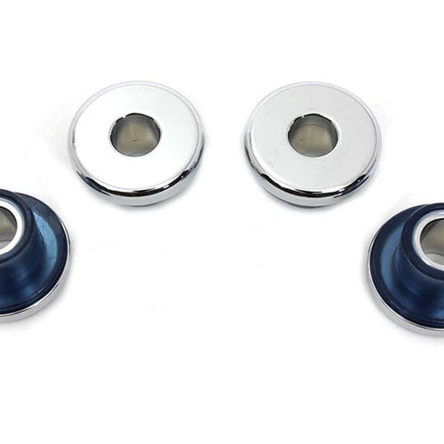 Chrome Handlebar Damper Bushing fits Harley Davidson