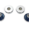 Chrome Handlebar Damper Bushing fits Harley Davidson