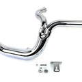 Flt 2:1 Lake Style Exhaust System Chrome for Harley-Davidson