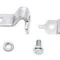 Cadmium Throttle Cable Bracket and Clamp for Harley-Davidson