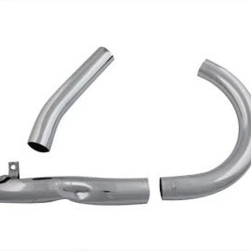 UL 3 Piece Exhaust System Set Chrome for Harley-Davidson