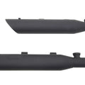 Wyatt Gatling Side Slash Slip-On Muffler Set Black for Harley-Davidson