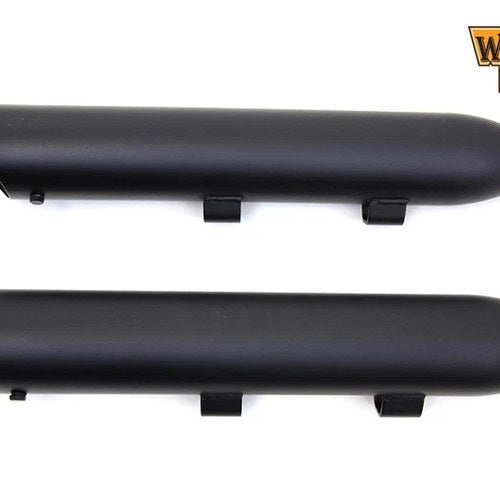 Wyatt Gatling Black Slash Muffler Set for Harley-Davidson