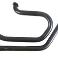 Alphabet FX-FXE Exhaust Header Set Black for Harley-Davidson