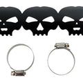 Black Skull Heat Shield for Harley-Davidson