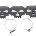 Black Skull Heat Shield for Harley-Davidson