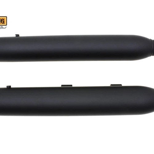 Wyatt Gatling Black Slash Muffler Set for Harley-Davidson