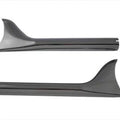 Straight 18 inch Fishtail Extension Set for Harley-Davidson