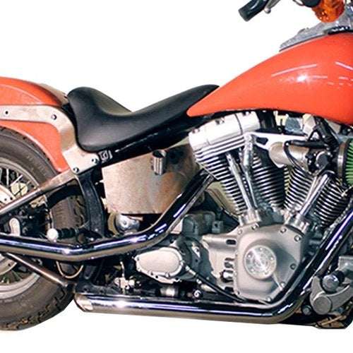 Mcm Illusion Drag Pipe Set Chrome for Harley-Davidson