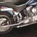 Exhaust Drag Pipe Set Slash Cut Ends for Harley-Davidson