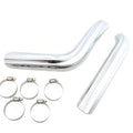 Ribbed Heat Shield Set Chrome for Harley-Davidson