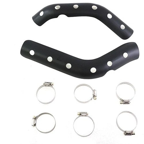 XL Heat Shield Set Black for Harley-Davidson