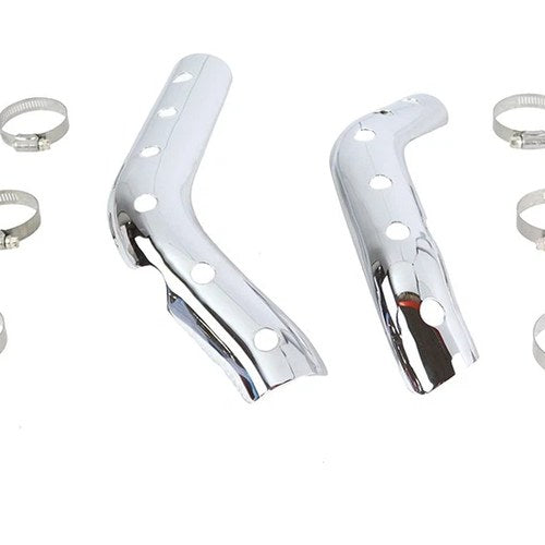 XL Heat Shield Set Chrome for Harley-Davidson