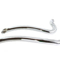 Wyatt Gatling Smooth Radius Pipe Set Chrome for Harley-Davidson